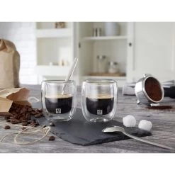 Zwilling Dubbelwandig Espressoglazenset, 2-delig 13 Zwilling Dubbelwandig Espressoglazenset, 2-delig -Demeyere Winkel 000007904