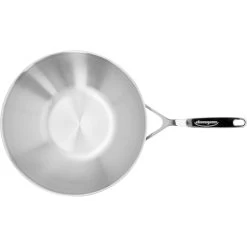 Demeyere Wok Vlakke Bodem 30 Cm 11 Demeyere Wok Vlakke Bodem 30 Cm -Demeyere Winkel 000022938