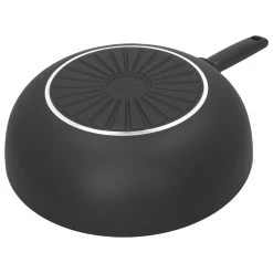 Demeyere Wok Vlakke Bodem Ceraforce 28 Cm 10 Demeyere Wok Vlakke Bodem Ceraforce 28 Cm -Demeyere Winkel 000024156