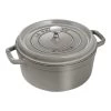 Staub Gietijzeren Braadpan 24 Cm / 3,8 L, Rond, Grafietgrijs 1 Staub Gietijzeren Braadpan 24 Cm / 3,8 L, Rond, Grafietgrijs -Demeyere Winkel 1003199 3