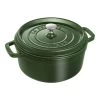 Staub Gietijzeren Braadpan 24 Cm / 3,8 L, Rond, Basilicum -Demeyere Winkel 1003973 2