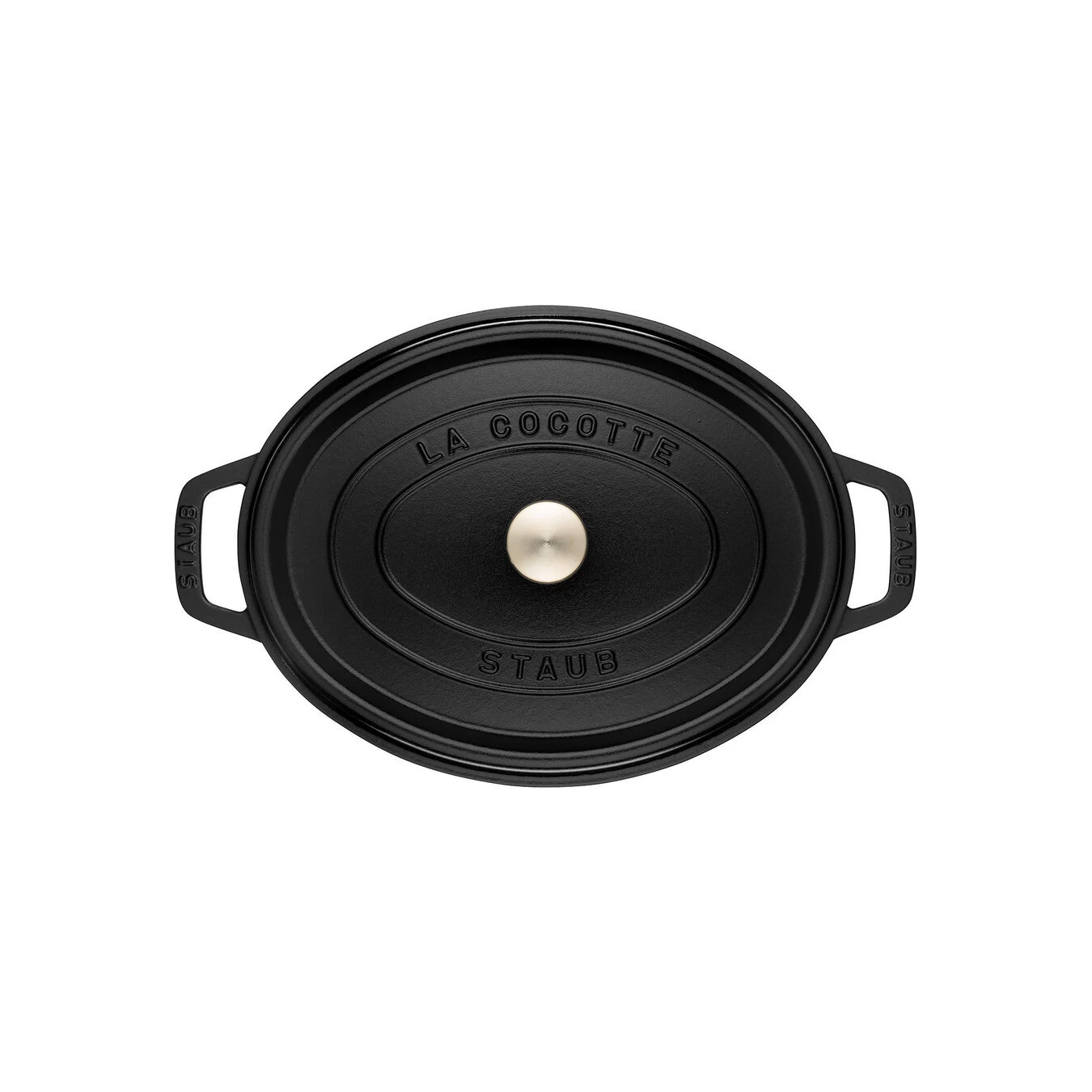 Staub Gietijzeren Braadpan 37 Cm / 8 L, Ovaal, Zwart 6 Staub Gietijzeren Braadpan 37 Cm / 8 L, Ovaal, Zwart - Afbeelding 4