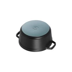 Staub Gietijzeren Braadpan 34 Cm / 12,5 L, Rond, Zwart -Demeyere Winkel 40500 241 0 12 1