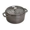 Staub Gietijzeren Braadpan 18 Cm / 1,7 L, Rond, Grafietgrijs 2 Staub Gietijzeren Braadpan 18 Cm / 1,7 L, Rond, Grafietgrijs -Demeyere Winkel 40500 246 0 2
