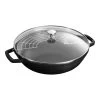 Staub Wok Met Glazen Deksel 30 Cm, Zwart -Demeyere Winkel 40501 470 5 1