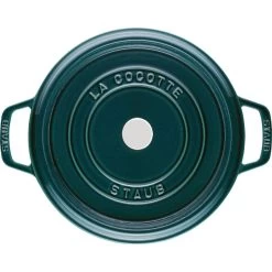 Staub Gietijzeren Braadpan 26 Cm / 5,25 L, Rond, La-mer -Demeyere Winkel 40509 137 0 4