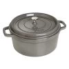Staub Gietijzeren Braadpan 28 Cm / 6,75 L, Rond, Grafietgrijs -Demeyere Winkel 40509 314 0 1
