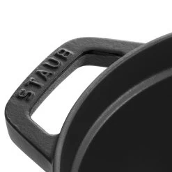 Staub Gietijzeren Braadpan 41 Cm / 12 L, Ovaal, Zwart 10 Staub Gietijzeren Braadpan 41 Cm / 12 L, Ovaal, Zwart -Demeyere Winkel 40509 315 0 6 1