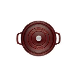 Staub Gietijzeren Braadpan 26 Cm / 5,25 L, Rond, Grenadine Rood 10 Staub Gietijzeren Braadpan 26 Cm / 5,25 L, Rond, Grenadine Rood -Demeyere Winkel 40509 355 0 2 1