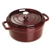 Staub Gietijzeren Braadpan 26 Cm / 5,25 L, Rond, Grenadine Rood -Demeyere Winkel 40509 357 0 1