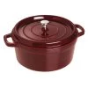 Staub Gietijzeren Braadpan 28 Cm / 6,75 L, Rond, Grenadine Rood -Demeyere Winkel 40509 362 0 1