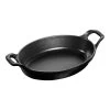 Staub Ovenschaal 21 Cm, Ovaal, Zwart 1 Staub Ovenschaal 21 Cm, Ovaal, Zwart -Demeyere Winkel 40509 391 0 1