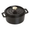Staub Gietijzeren Braadpan 12 Cm / 400 Ml, Rond, Zwart 2 Staub Gietijzeren Braadpan 12 Cm / 400 Ml, Rond, Zwart -Demeyere Winkel 40509 471 0 1