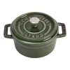 Staub Mini Braadpan 10 Cm / 250 Ml, Rond, Basilicum -Demeyere Winkel 40509 804 0 1