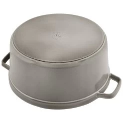 Staub Gietijzeren Braadpan 30 Cm / 8,4 L, Rond, Grafietgrijs 11 Staub Gietijzeren Braadpan 30 Cm / 8,4 L, Rond, Grafietgrijs -Demeyere Winkel 40509 862 0 000000885