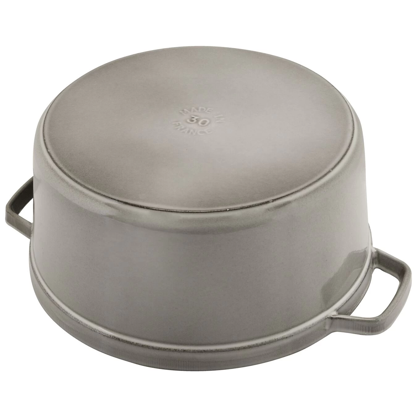Staub Gietijzeren Braadpan 30 Cm / 8,4 L, Rond, Grafietgrijs 6 Staub Gietijzeren Braadpan 30 Cm / 8,4 L, Rond, Grafietgrijs - Afbeelding 4