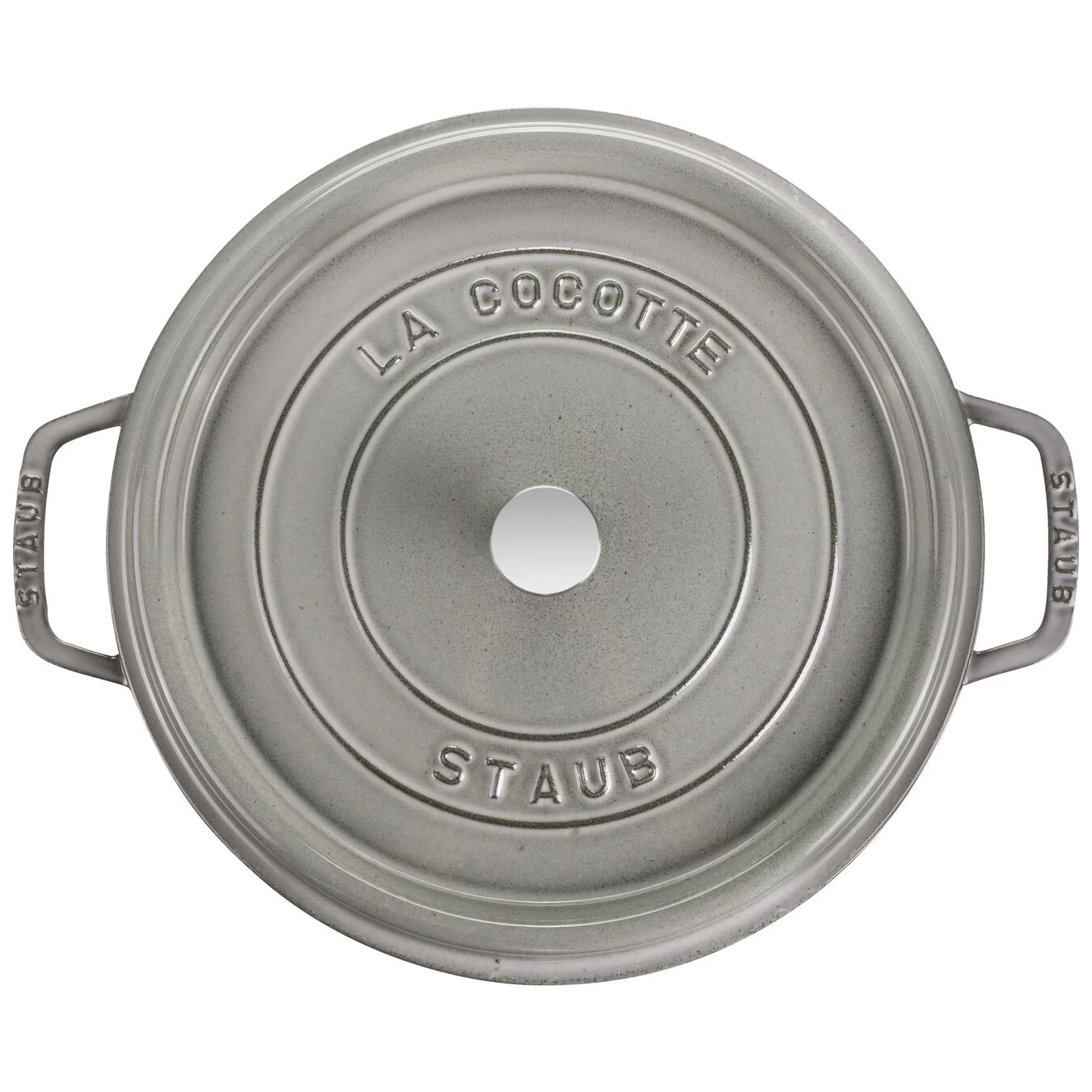 Staub Gietijzeren Braadpan 30 Cm / 8,4 L, Rond, Grafietgrijs 5 Staub Gietijzeren Braadpan 30 Cm / 8,4 L, Rond, Grafietgrijs - Afbeelding 3
