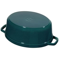 Staub Gietijzeren Braadpan 31 Cm / 5,5 L, Ovaal, La-mer -Demeyere Winkel 40510 598 0 3