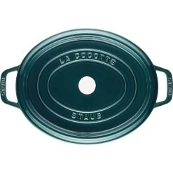 Staub Gietijzeren Braadpan 31 Cm / 5,5 L, Ovaal, La-mer -Demeyere Winkel 40510 598 0 4