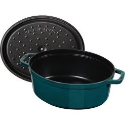 Staub Gietijzeren Braadpan 31 Cm / 5,5 L, Ovaal, La-mer -Demeyere Winkel 40510 598 0 5