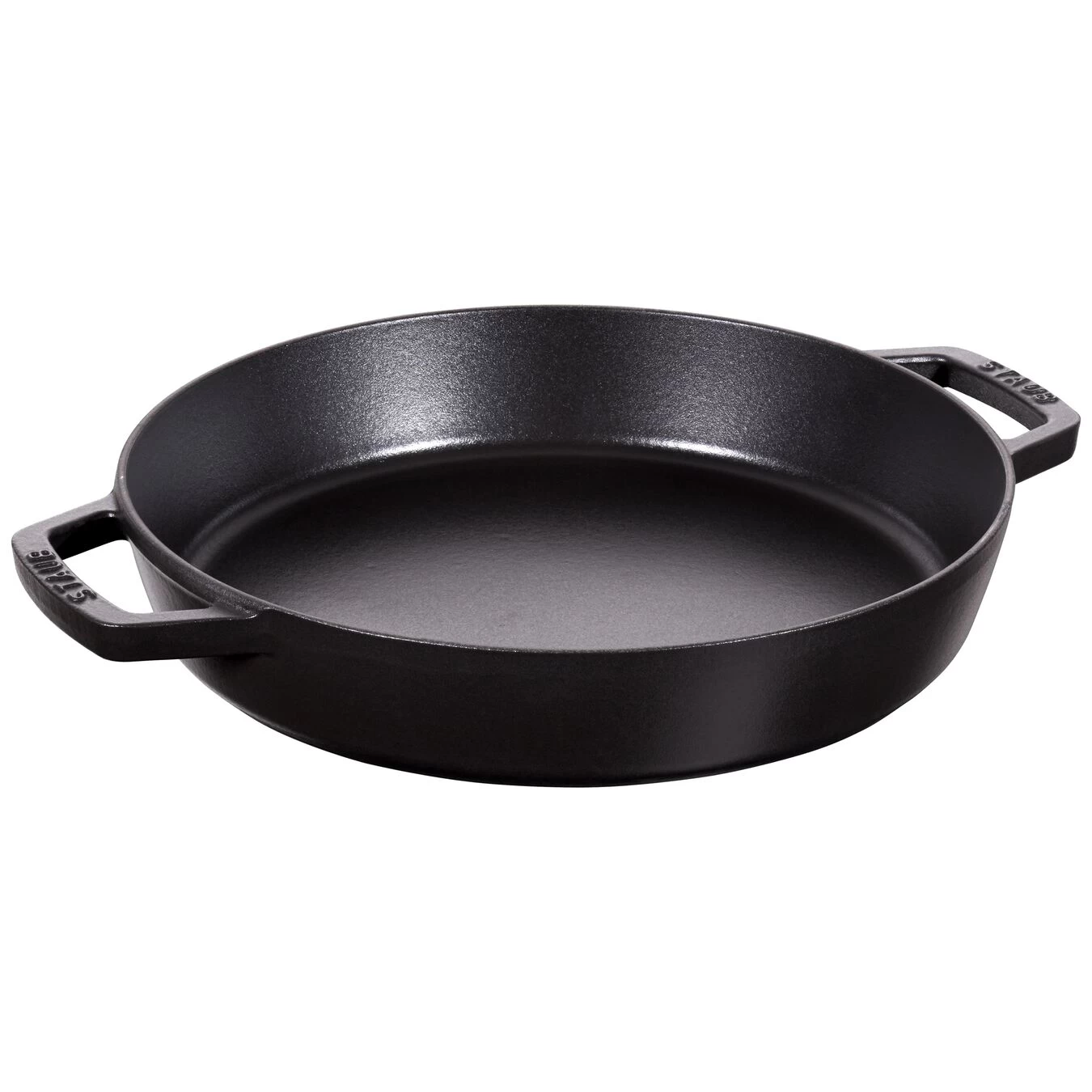 Staub Paellapan 34 Cm, Zwart 3 Staub Paellapan 34 Cm, Zwart