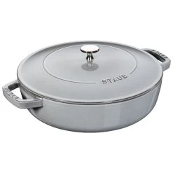 Staub Sauteerpan Chistera 28 Cm / 3,7 L, Grafietgrijs