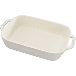 Staub Ovenschaal 27 Cm, Rechthoekig, Ivoorwit -Demeyere Winkel 40511 883 1