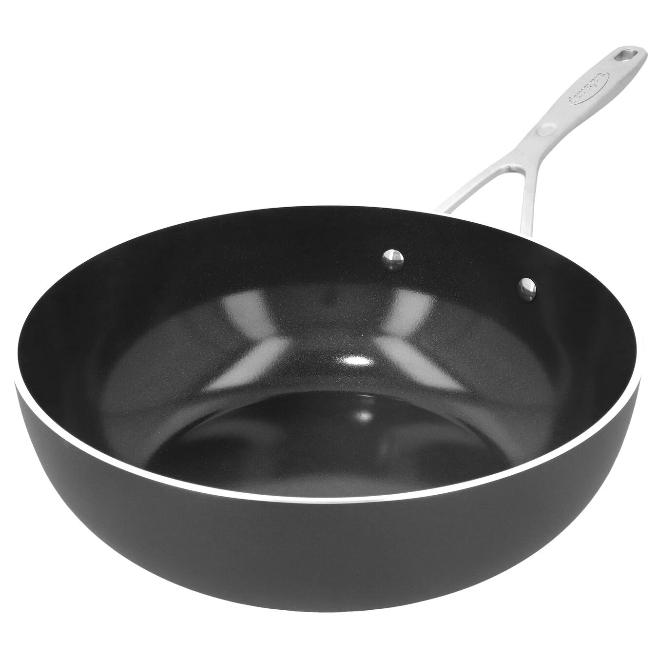 Demeyere Wok Vlakke Bodem Ceraforce 28 Cm 6 Demeyere Wok Vlakke Bodem Ceraforce 28 Cm - Afbeelding 4