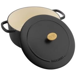 Ballarini Gietijzeren Braadpan 26 Cm / 5,5 L, Rond, Zwart -Demeyere Winkel 75003 542 0 000001179