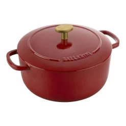 Ballarini Gietijzeren Braadpan 20 Cm / 2,5 L, Rond, Rood