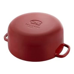 Ballarini Gietijzeren Braadpan 20 Cm / 2,5 L, Rond, Rood -Demeyere Winkel 75003 560 0 000001074