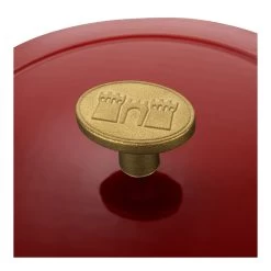 Ballarini Gietijzeren Braadpan 20 Cm / 2,5 L, Rond, Rood -Demeyere Winkel 75003 560 0 000001078