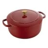 Ballarini Gietijzeren Braadpan 24 Cm / 4 L, Rond, Rood
