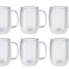 Zwilling Dubbelwandig Koffieglazen Set, 6-Delig -Demeyere Winkel set zw sorrento koffieglazen met oor 39500 112 0 3